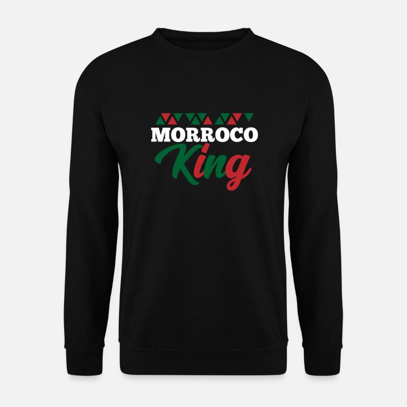 Marokko - Unisex Pullover - Schwarz