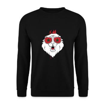 Maroc - Sweat-shirt Unisexe - noir - Devant - Alina (178cm) & Michal (187cm)