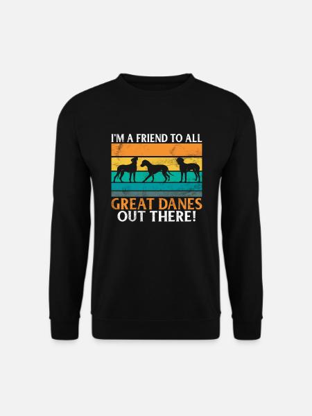Great Dane Gifts - Unisex Pullover - Schwarz