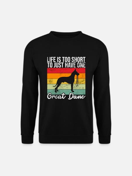 Great Dane Gifts - Unisex Sweatshirt - black