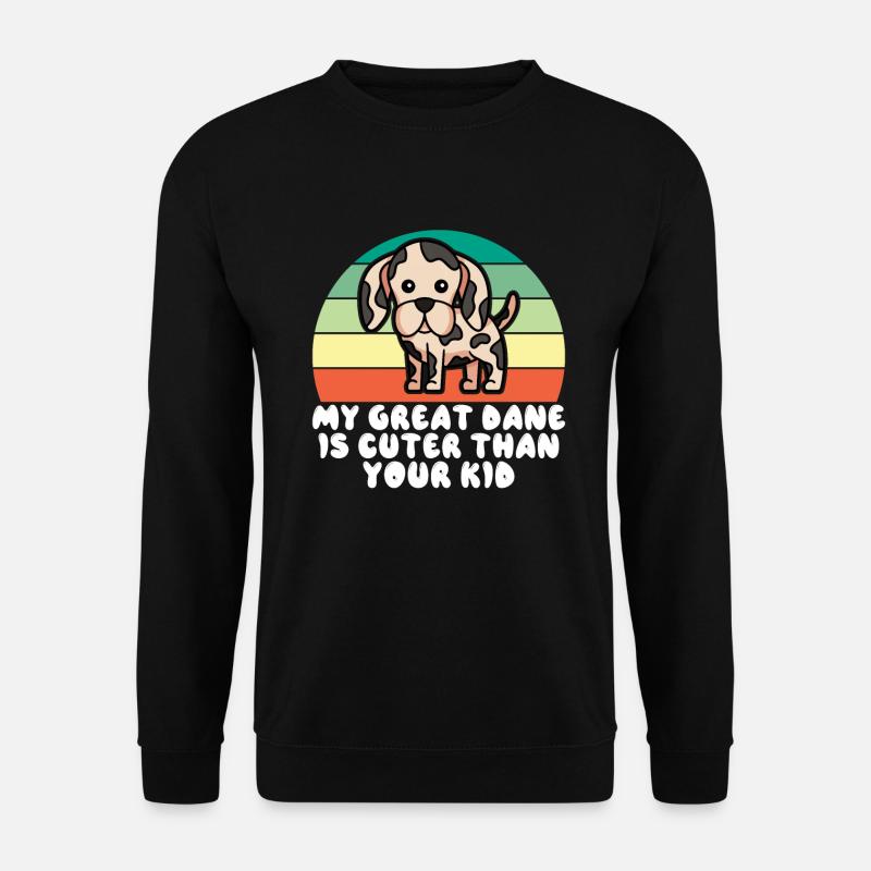 Great Dane Gifts - Unisex Sweatshirt - black
