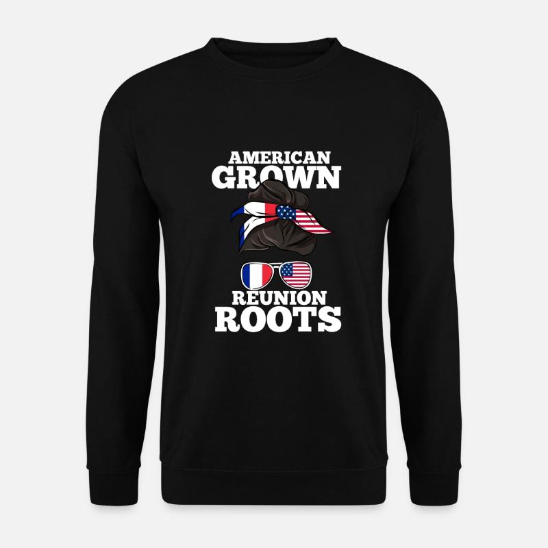 Reunion - Unisex Pullover - Schwarz