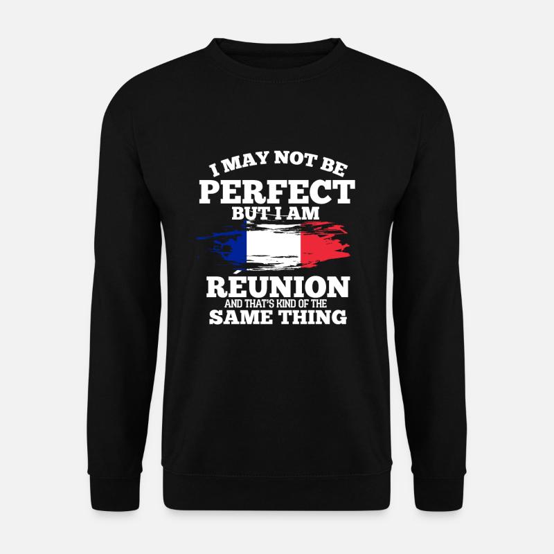 Reunion - Unisex Pullover - Schwarz