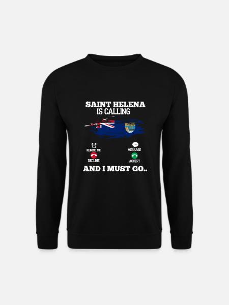 Saint Helena - Unisex Sweatshirt - black