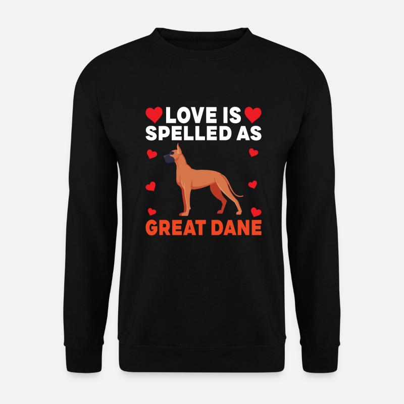 Great Dane Gifts - Unisex Sweatshirt - black