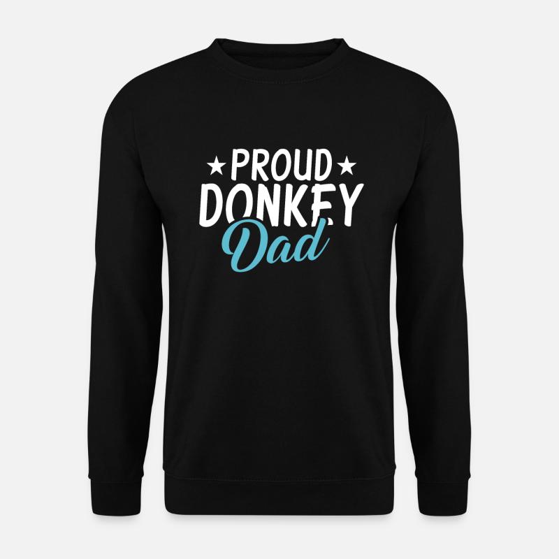 Donkey Lover Gifts - Unisex Sweatshirt - black