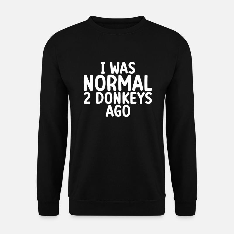 Donkey Lover Gifts - Unisex Sweatshirt - black