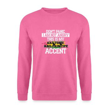 São Tomé - Sweat-shirt Unisexe - rose - Devant