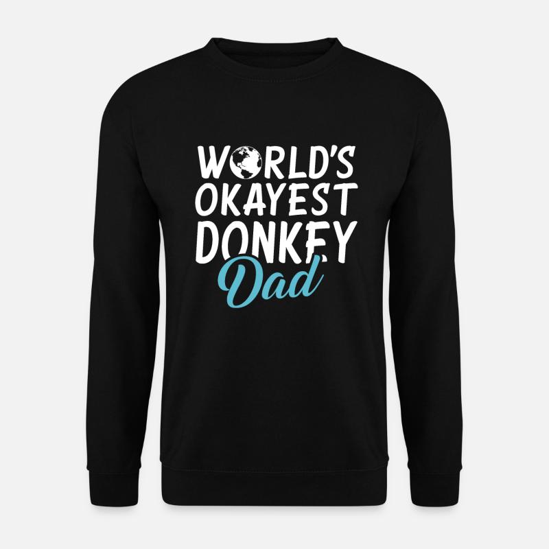 Donkey Lover Gifts - Unisex Sweatshirt - black