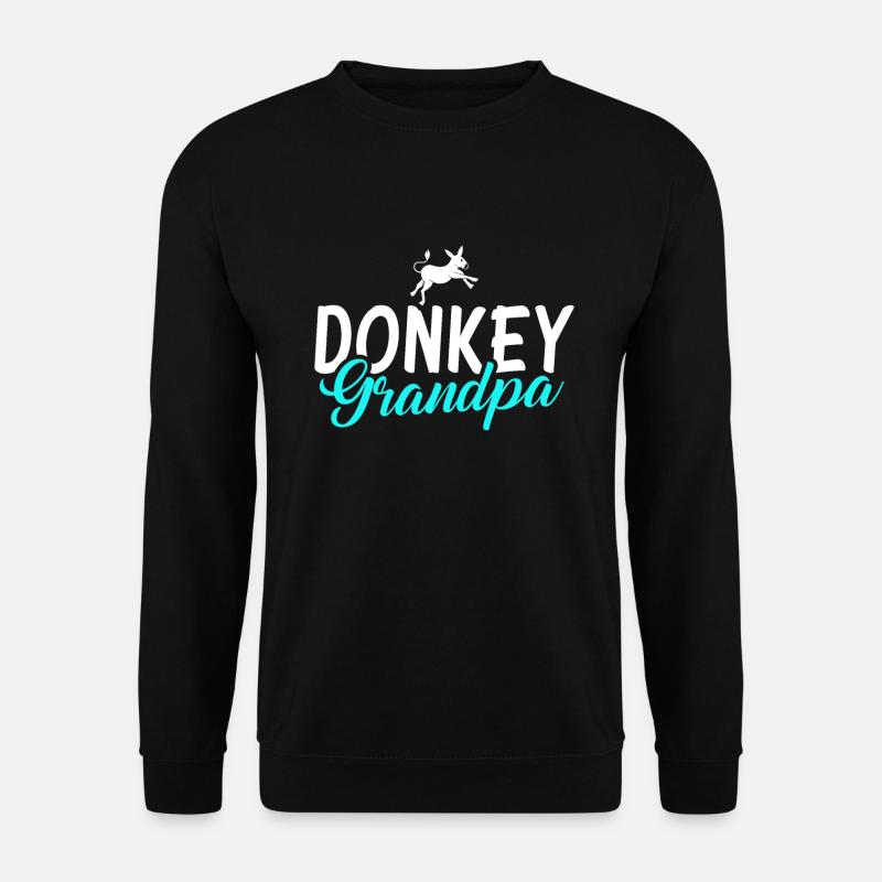 Donkey Lover Gifts - Unisex Sweatshirt - black
