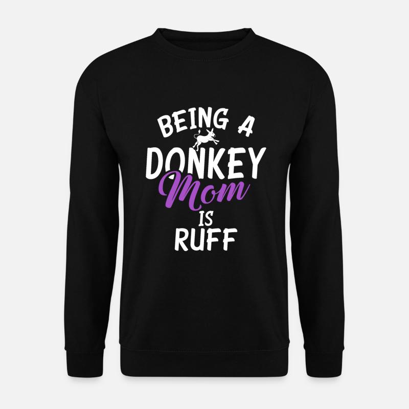 Donkey Lover Gifts - Unisex Sweatshirt - black