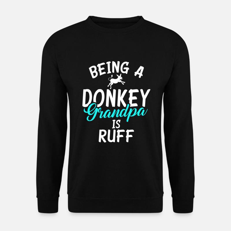 Donkey Lover Gifts - Unisex Sweatshirt - black