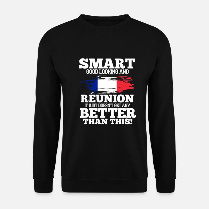 Reunion - Unisex Pullover - Schwarz