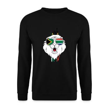 South Africa - Unisex Sweatshirt - black - Front - Alina (178cm) & Michal (187cm)
