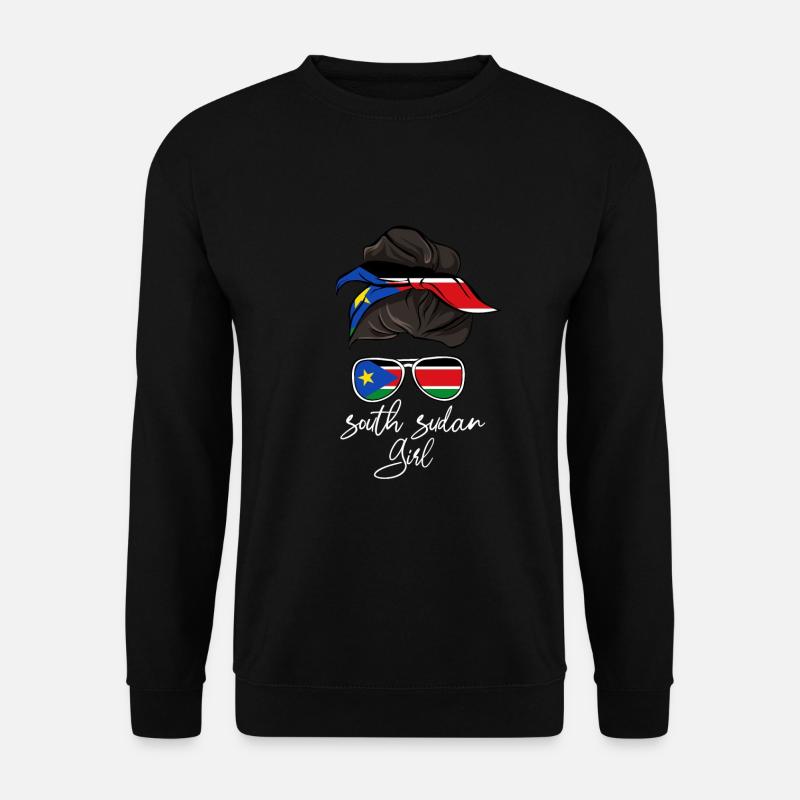 Soudan du Sud - Sweat-shirt Unisexe - noir