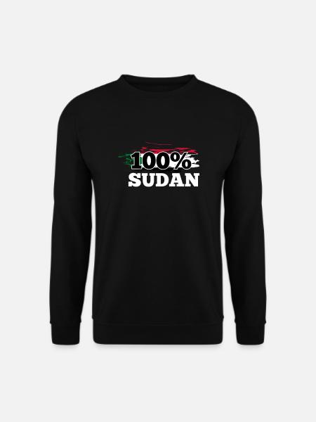Sudan - Unisex Sweatshirt - black