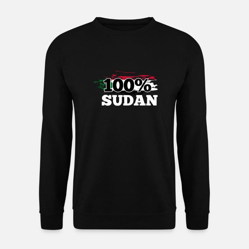 Sudan - Unisex Pullover - Schwarz