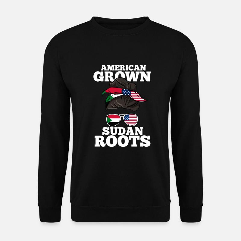 Sudan - Unisex Sweatshirt - black