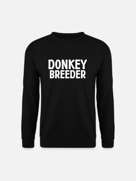 Cadeaux d’amoureux de l’âne - Sweat-shirt Unisexe - noir
