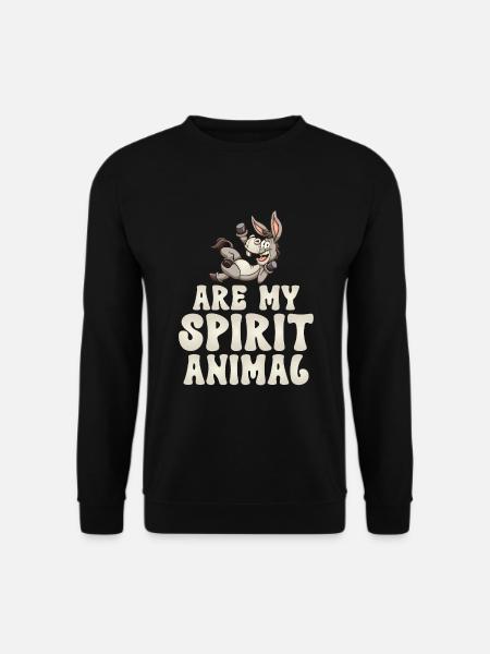 Donkey Lover Gifts - Unisex Sweatshirt - black