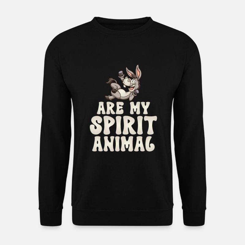 Donkey Lover Gifts - Unisex Sweatshirt - black