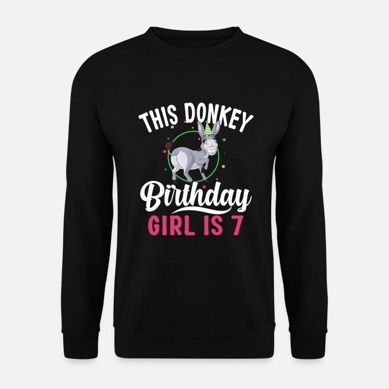 Donkey Lover Gifts - Unisex Sweatshirt - black