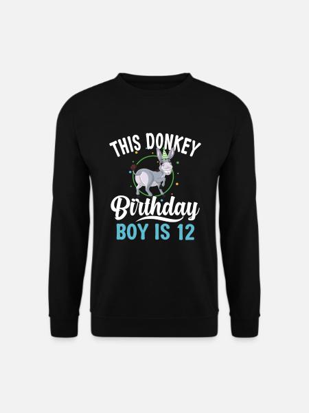 Donkey Lover Gifts - Unisex Sweatshirt - black