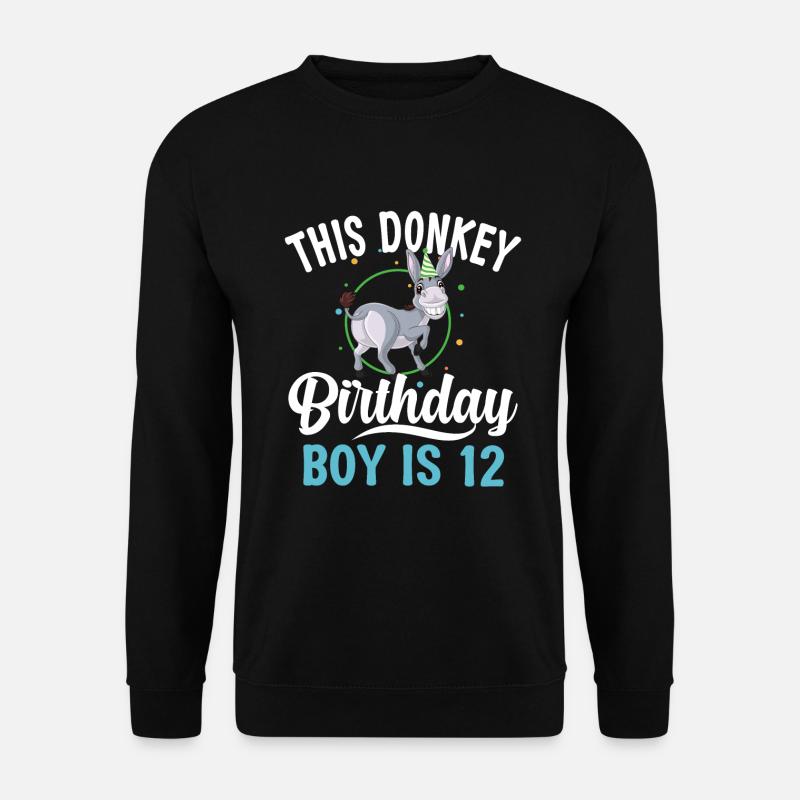 Donkey Lover Gifts - Unisex Sweatshirt - black