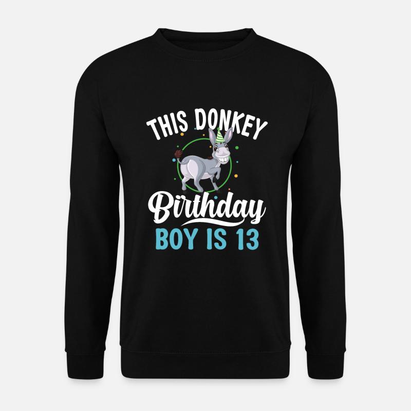 Donkey Lover Gifts - Unisex Sweatshirt - black