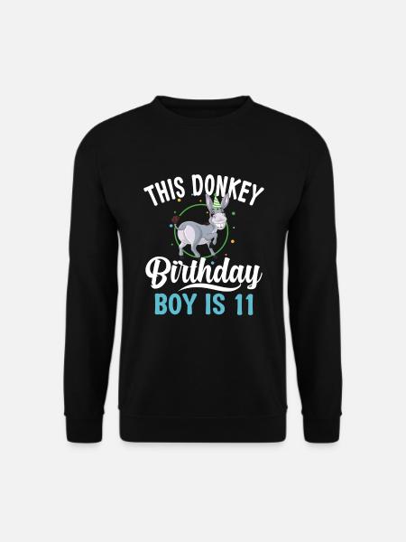 Donkey Lover Gifts - Unisex Sweatshirt - black