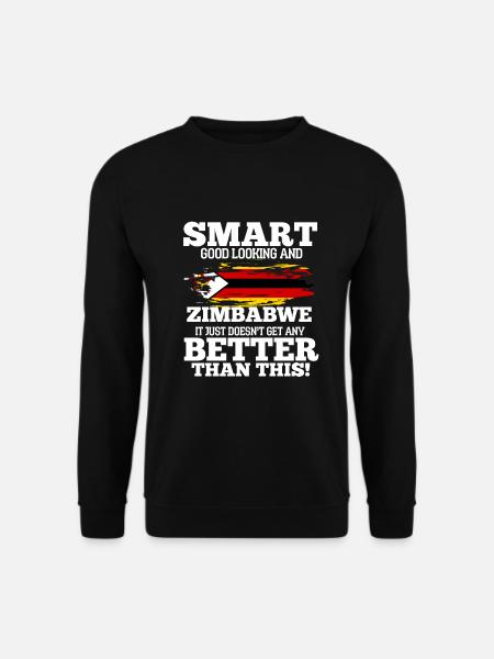 Simbabwe - Unisex Pullover - Schwarz