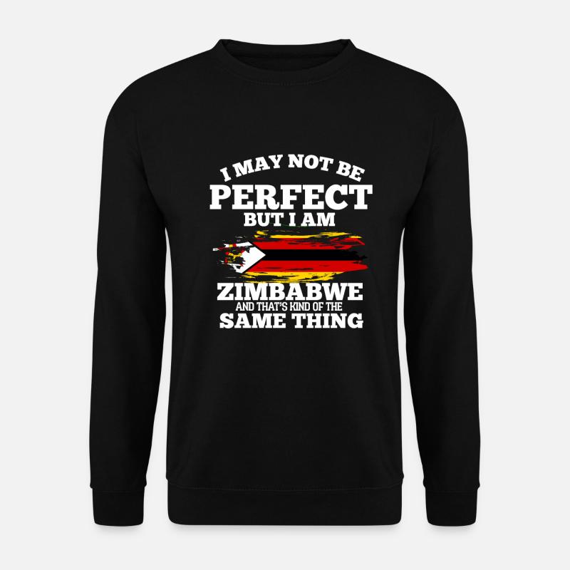 Simbabwe - Unisex Pullover - Schwarz