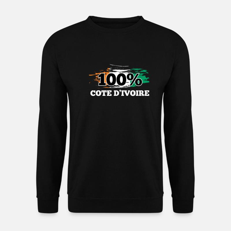 Côte d'Ivoire - Unisex Sweatshirt - black