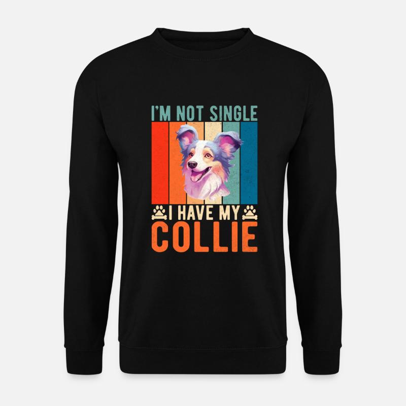Cadeaux Collie - Sweat-shirt Unisexe - noir