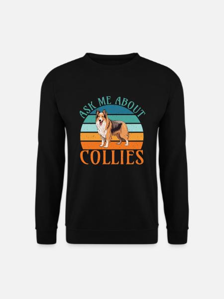 Cadeaux Collie - Sweat-shirt Unisexe - noir