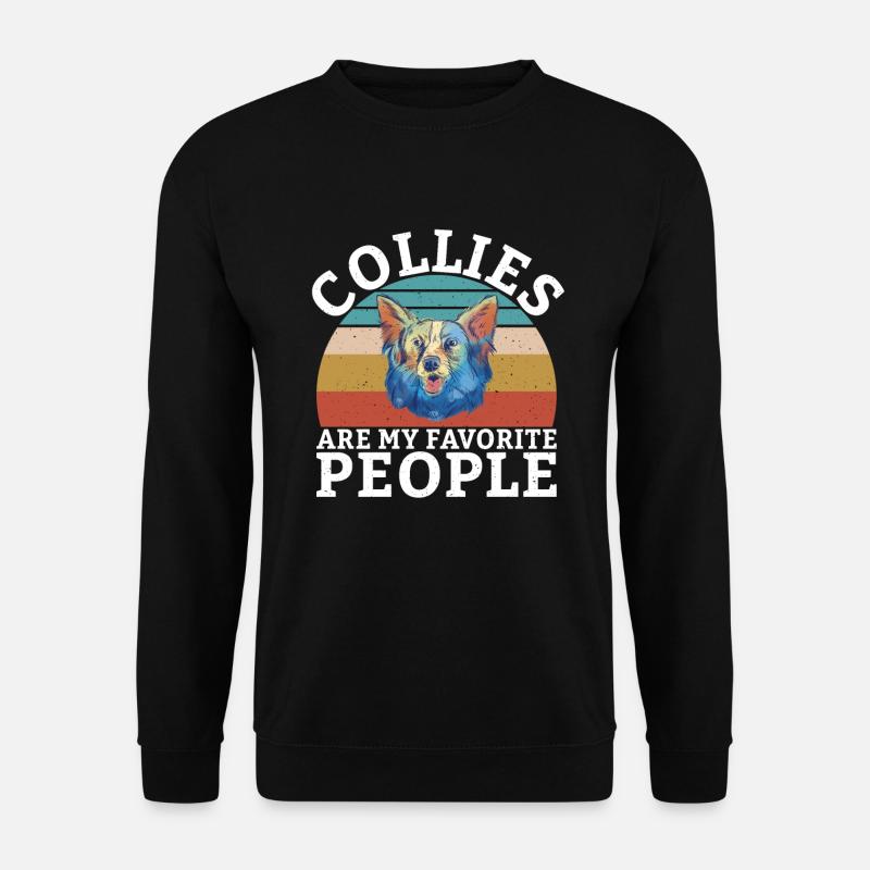 Cadeaux Collie - Sweat-shirt Unisexe - noir