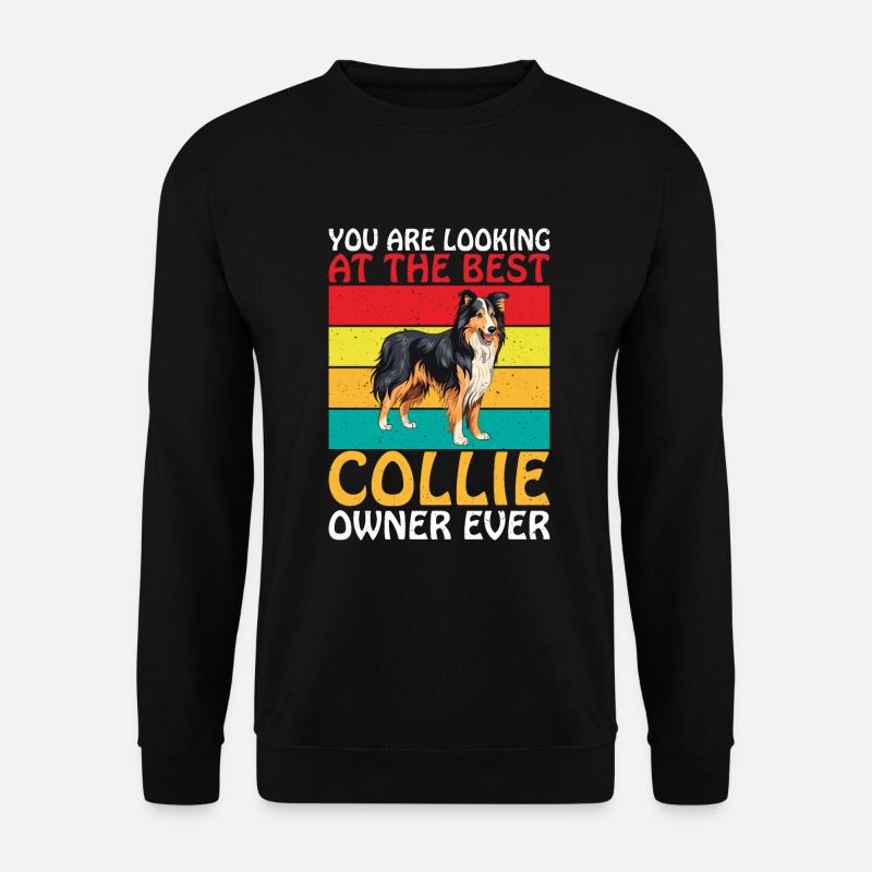 Cadeaux Collie - Sweat-shirt Unisexe - noir