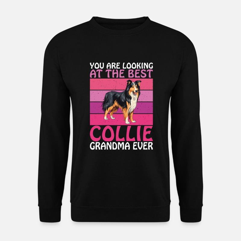 Collie Gifts - Unisex Pullover - Schwarz