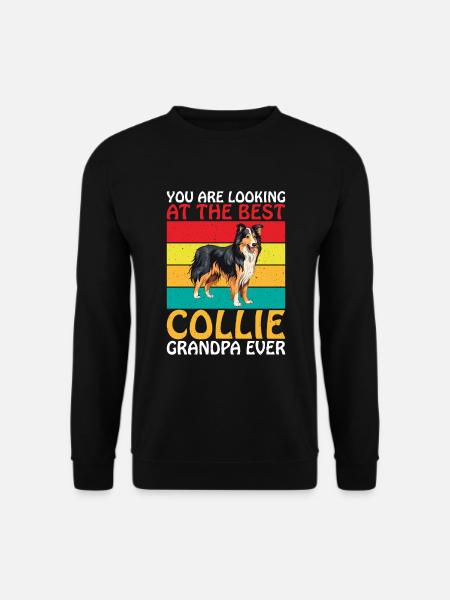 Cadeaux Collie - Sweat-shirt Unisexe - noir