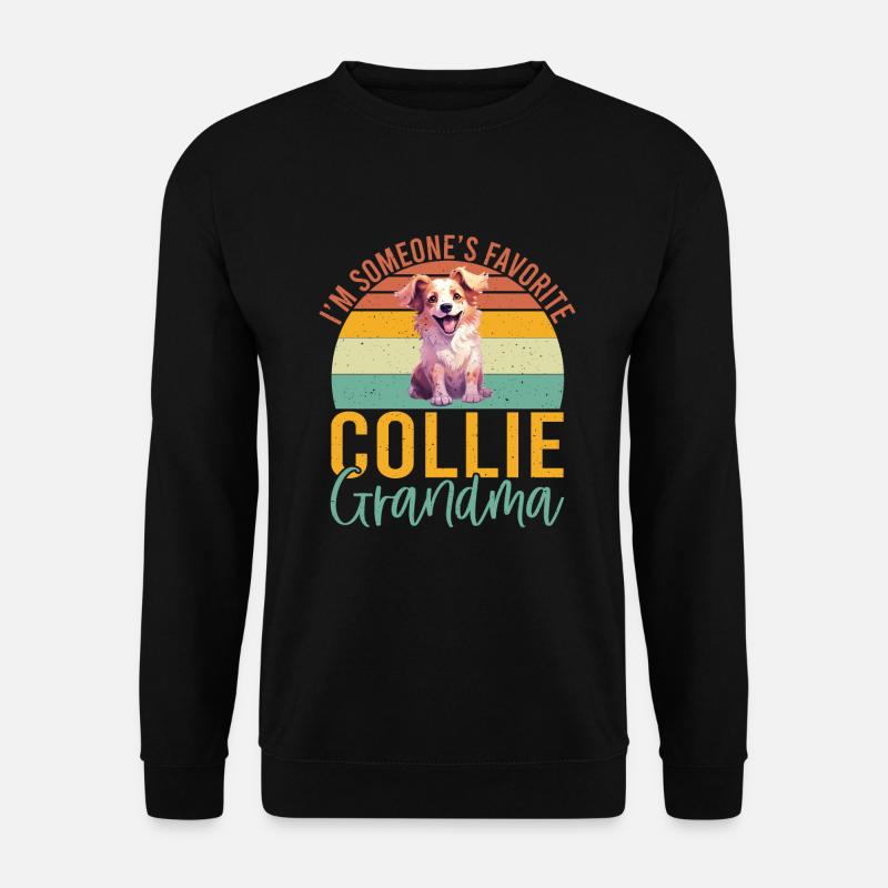 Cadeaux Collie - Sweat-shirt Unisexe - noir
