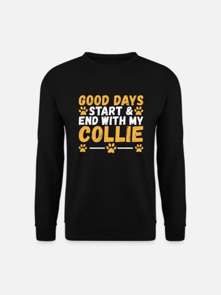 Cadeaux Collie - Sweat-shirt Unisexe - noir