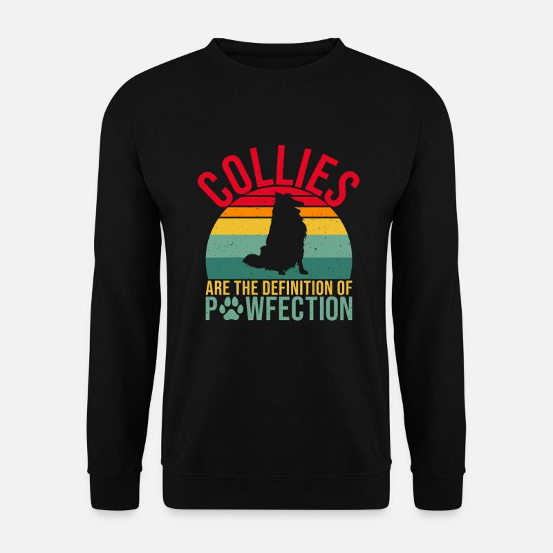 Cadeaux Collie - Sweat-shirt Unisexe - noir