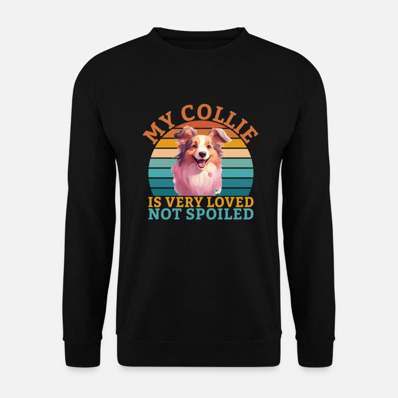 Cadeaux Collie - Sweat-shirt Unisexe - noir