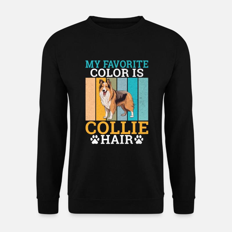 Collie Gifts - Unisex Pullover - Schwarz