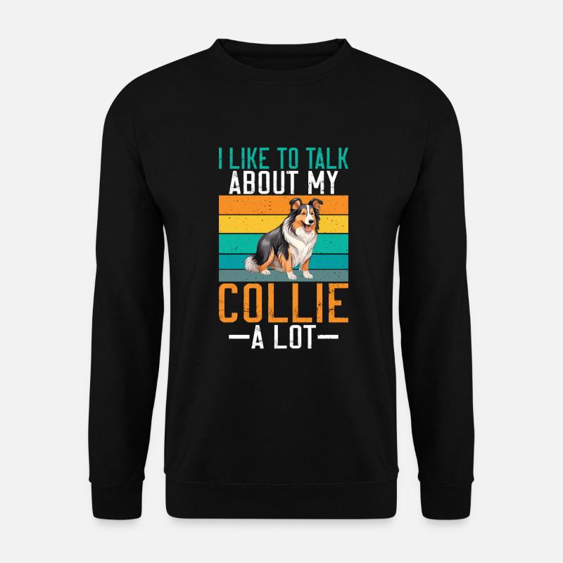 Collie Gifts - Unisex Pullover - Schwarz