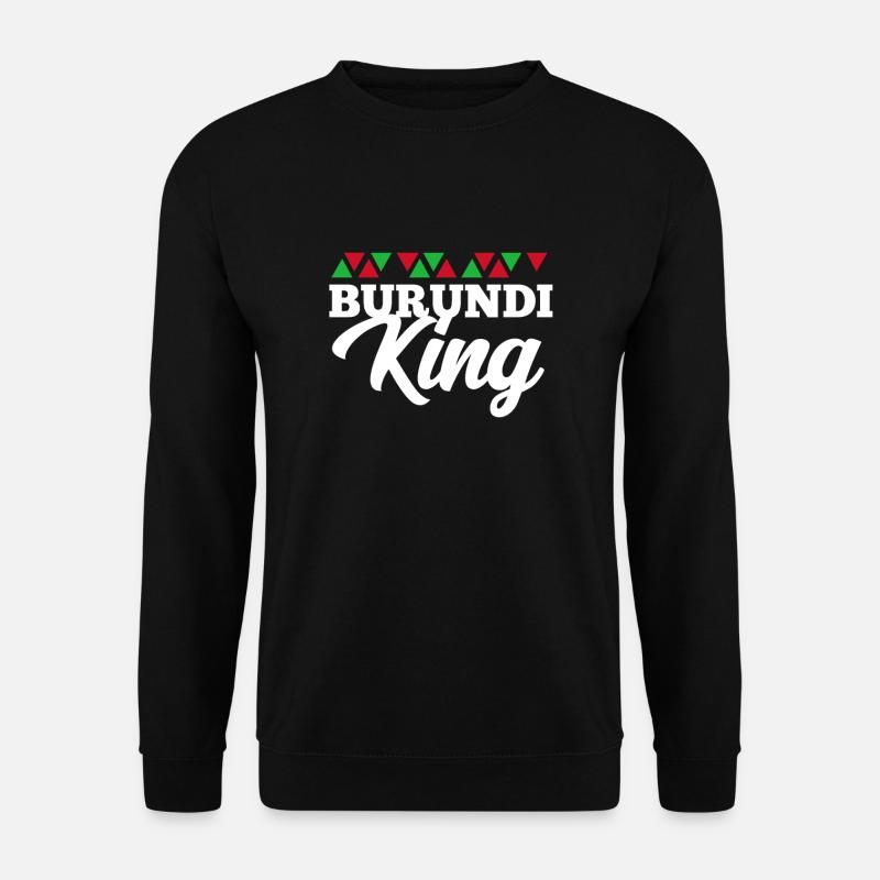 Burundi - Unisex Pullover - Schwarz