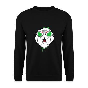 Burundi - Sweat-shirt Unisexe - noir - Devant - Alina (178cm) & Michal (187cm)