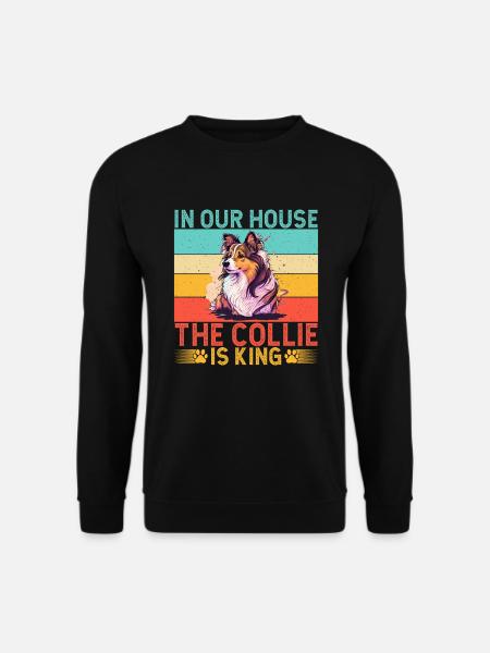 Cadeaux Collie - Sweat-shirt Unisexe - noir