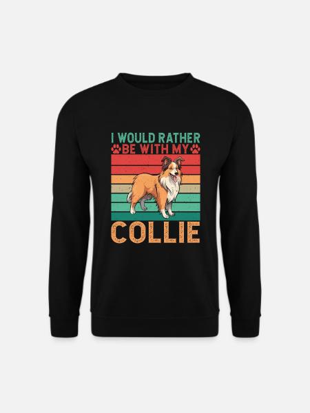 Cadeaux Collie - Sweat-shirt Unisexe - noir