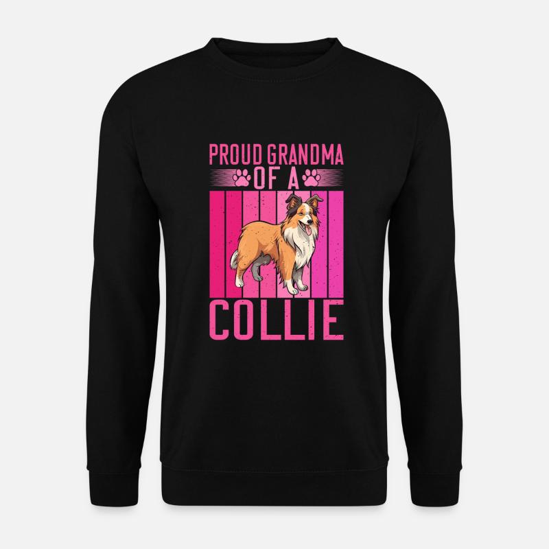 Collie Gifts - Unisex Pullover - Schwarz